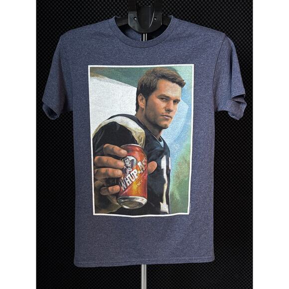 Fun Tom Brady ‘Patriots’ Graphic T-Shirt Size Small - Picture 1 of 5